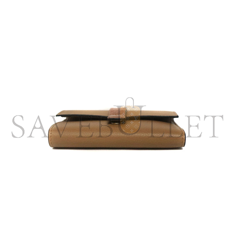 LOEWE SMALL VERTICAL WALLET IN SOFT GRAINED CALFSKIN C660S86X04 (12*7.5*2.5cm)